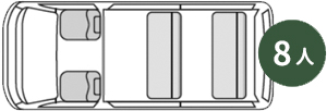 8人乗り