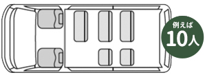 10人乗り