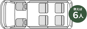 6人乗り